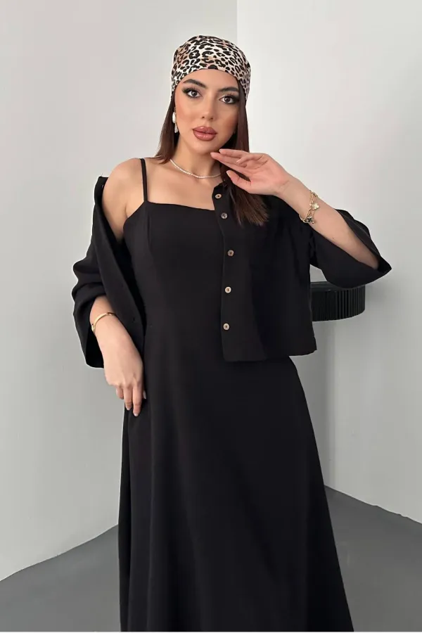 Wholesale Black Strappy Dresses and Shirts
