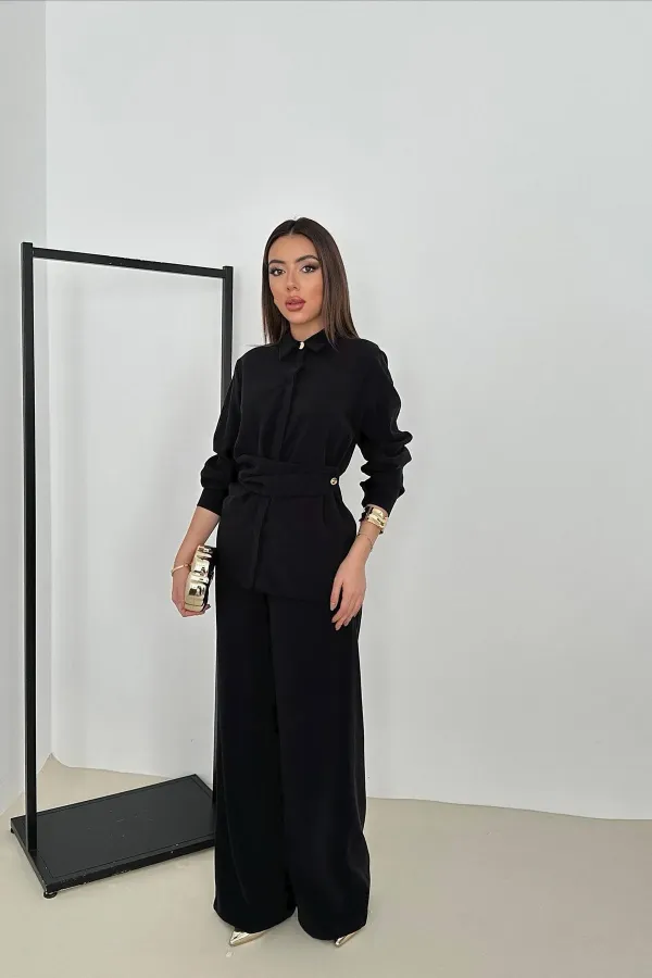 Toptan Siyah İkili Takım