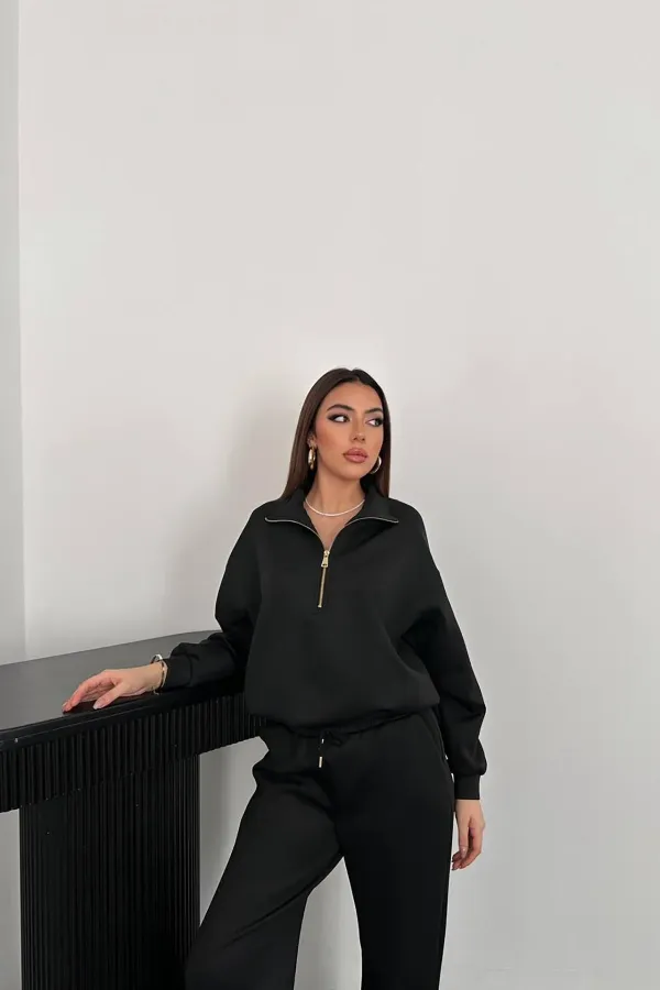 Combinaison de plongée noire à fermeture éclair en gros