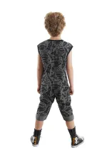 Space Rocket Boys' Grey Jumpsuit