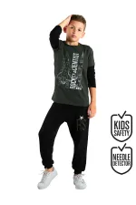 RS Erkek Çocuk Tshirt Pantolon Takım RS Erkek Çocuk Tshirt Pantolon Takım