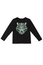 Kamuflaj Kaplan Erkek Çocuk T-shirt Pantolon Takım