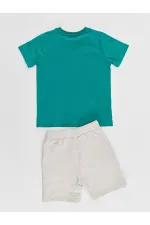 Kravat Koala Erkek Çocuk T-shirt Şort Takım