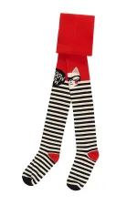 Miyav Pow Kız Çocuk Dantelli Çorap