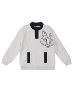 Kurt Erkek Çocuk Gri Sweat