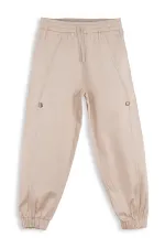 Boys' Beige Gabardine Trousers