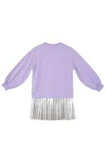 Ballerina Unicorn Girl's Pleated Dress