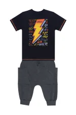 Loading Erkek Çocuk T-shirt Kapri Takım