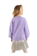 Ballerina Unicorn Girl's Pleated Dress