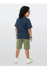 Genius Erkek Çocuk T-shirt Şort Takım