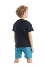 Gezegenler Erkek Çocuk T-shirt Şort Takım