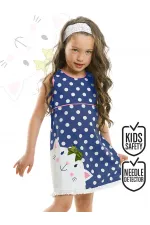 Robe en popeline Chubby Cat Girl