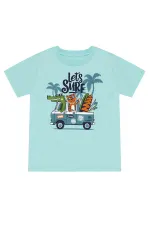 Let's Surf Erkek Çocuk T-shirt Şort Takım