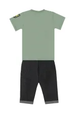Player 8 Erkek Çocuk T-shirt Kapri Şort Takım