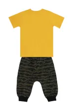 Big Whales Erkek Çocuk T-shirt Kapri Takım