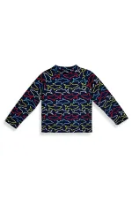 UV Korumalı Köpekbalığı Erkek Çocuk Mayo T-shirt