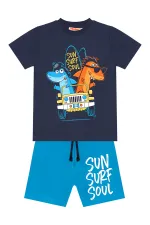 Shark Surf Erkek Çocuk T-shirt Şort Takım