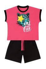 Wild And Free Kız Çocuk T-shirt Şort Takım