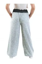 Girl's Soft Grey Trousers