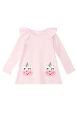 Robe rose maïs pour fille