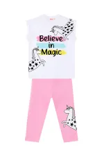 Ensemble T-shirt et legging Believe in Magic Girls