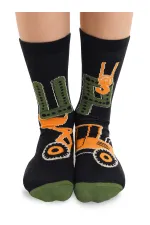 Up Dozer Boys' 2-Pack Ankle Socks Set
