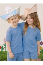 Oversize Mavi Unisex T-shirt