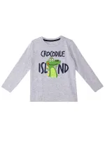 Timsah Adası Erkek Çocuk T-shirt Pantolon Takım