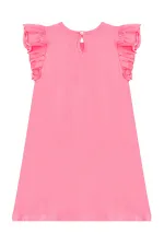 Ayıcıklar Kız Çocuk Pembe Elbise