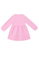 Robe rose à paillettes licorne pour fille