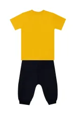 Arslan Erkek Çocuk T-shirt Kapri Şort Takım