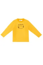 Sevimli Kedi Erkek Bebek T-shirt Pantolon Takım