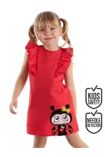 Robe à froufrous et duveteuse pour fille