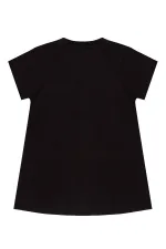 Zebracorn Siyah Kız Çocuk Tunik Tayt Takım