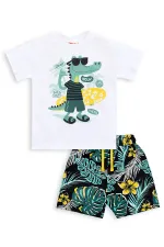 Tropik Erkek Çocuk T-shirt Şort Takım