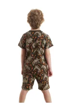 Skateboard Dino Boys' T-shirt and Shorts Set