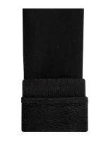 Leggings pour enfants doublés en tissu éponge