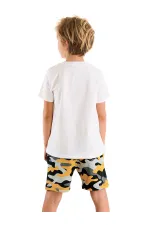 Motorcycle Erkek Çocuk T-shirt Şort Takım