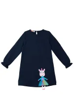 Robe bleu marine Lilycorn pour fille