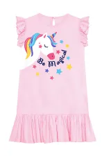 Unicorn Magic Kız Çocuk Pembe Elbise