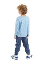 Helikopter Erkek Çocuk T-shirt Pantolon Takım