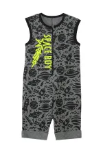 Space Rocket Boys' Grey Jumpsuit
