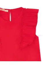 Robe à froufrous et duveteuse pour fille