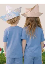 Oversize Mavi Unisex T-shirt