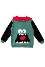 Obur Kapişonlu Erkek Çocuk Sweat