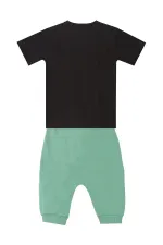 Dozer Yolda Erkek Çocuk T-shirt Kapri Şort Takım