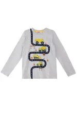 İş Makineleri Erkek Çocuk T-shirt Pantolon Takımı