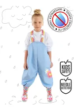 Flowery Girl's Water Party Rainsuit