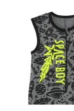 Space Rocket Boys' Grey Jumpsuit