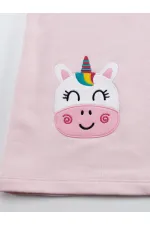 Robe rose maïs pour fille